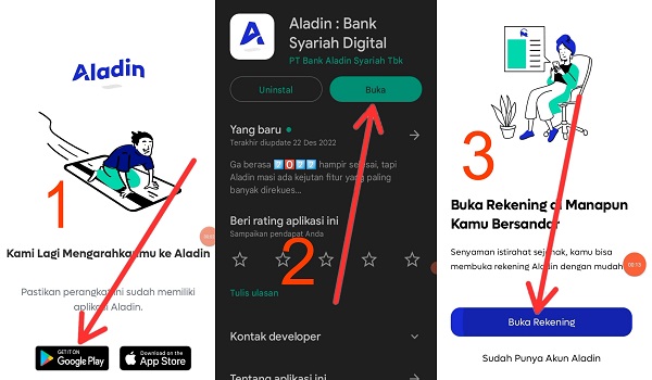 Cara Buka Rekening Bank Aladin Terbaru