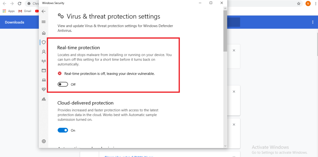 Cara Mematikan Antivirus Windows 10