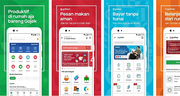 Aplikasi server pulsa gojek