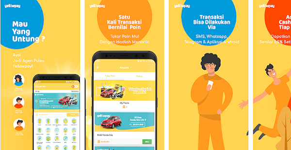 Yellowpay server pulsa terbaik