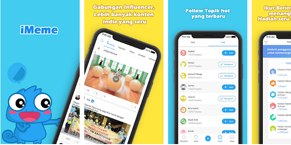 Aplikasi iMeme Android