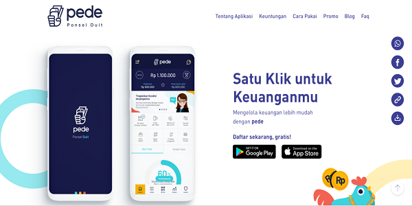 Aplikasi Pulsa Gratis dari Aplikasi Pede Android