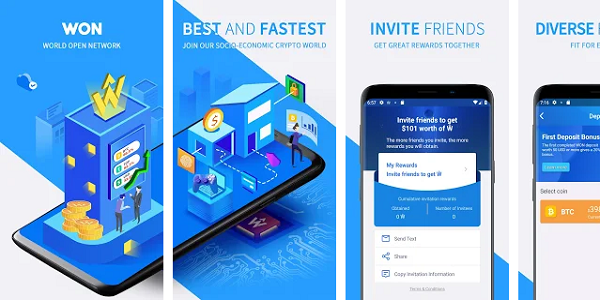 Bitcoin Gratis Terbaru dari Aplikasi WON