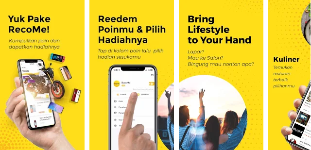 RecoMe : Cara Mendapatkan Pulsa Gratis dari Aplikasi