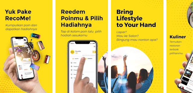 Aplikasi Recome Android