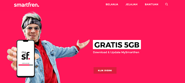 Kuota Internet Gratis 5gb