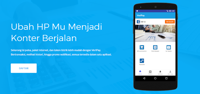 Aplikasi Veripay Untuk Jualan Pulsa
