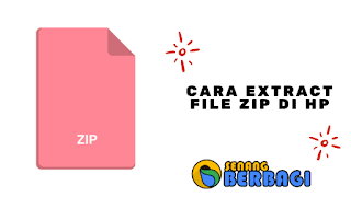 cara extract file zip