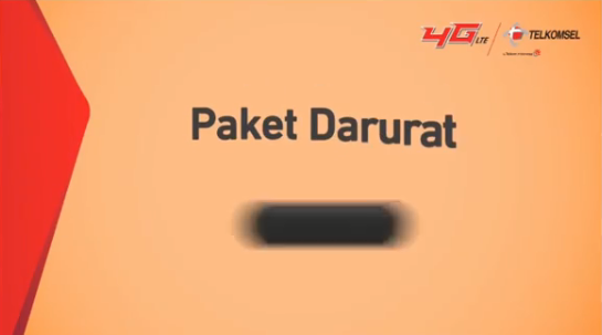 Paket Darurat Telkomsel