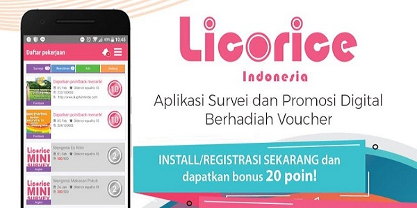 Cara Mendapatkan Voucher Gratis Tokopedia dari Aplikasi Licorice Indonesia