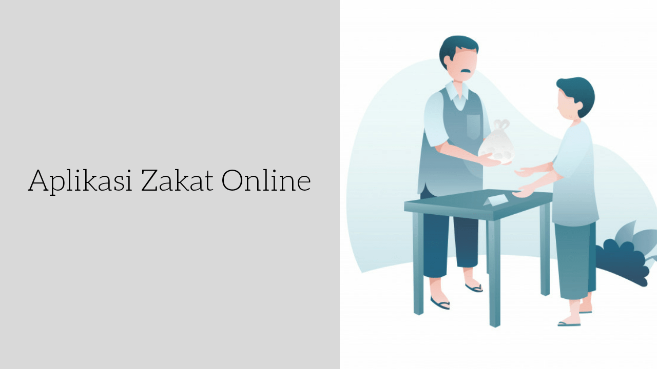 Aplikasi zakat online