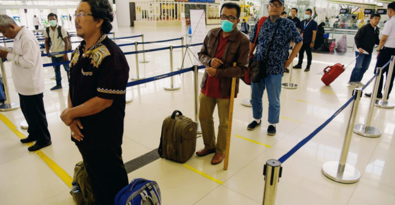 Angkasa Pura I Terapkan Social Distancing di Bandara-Bandara