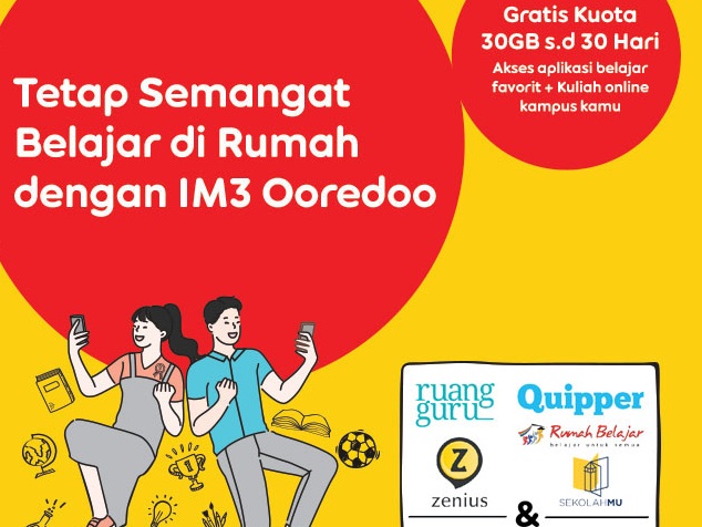 Cara Mendapatkan Data Gratis Indosat 30GB