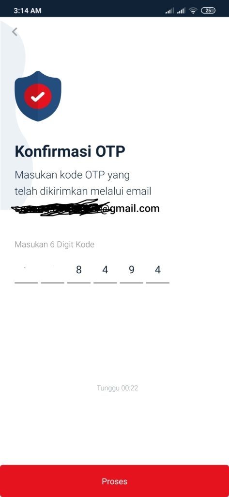 verifikasi email 99 USAHA