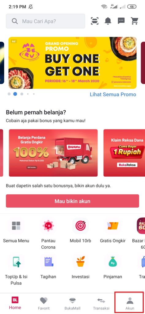 Cara Mendapatkan Kado dari Bukalapak