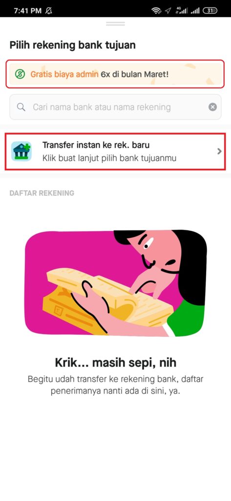 gratis tarik saldo gopay ke bank