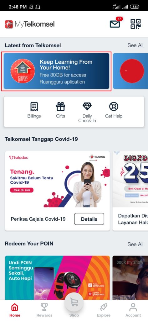 Cara Mendapatkan 30 GB Data Telkomsel Gratis