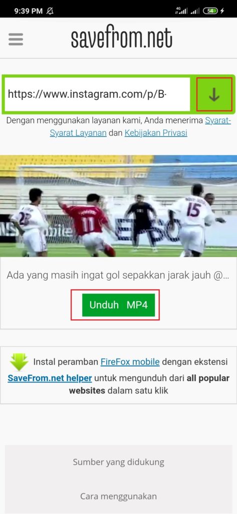 Download Video atau Foto dengan Aplikasi Android