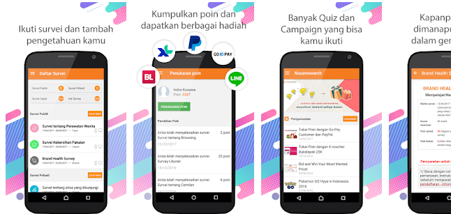 Saldo Gopay dari Survei nusaresearch