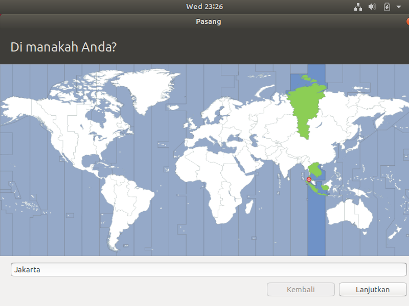 Zona Waktu Jakarta Ubuntu