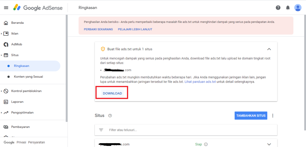 Cara Mengatasi Masalah Ads Txt di WordPress