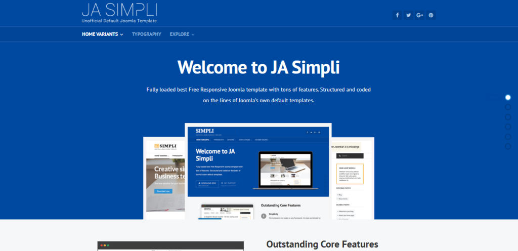 Template Joomla