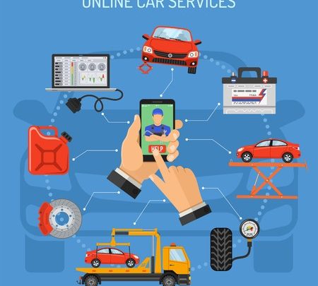 Aplikasi service online kendaraan