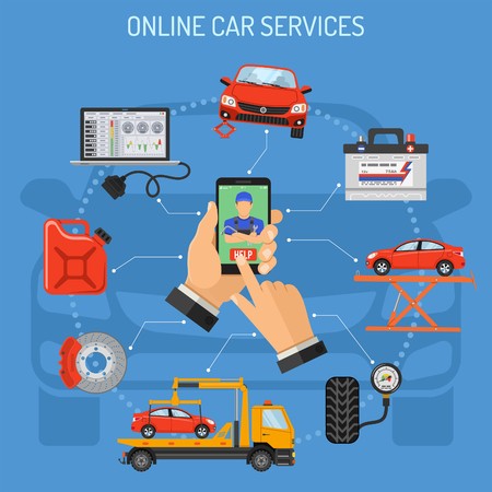 Aplikasi service online kendaraan