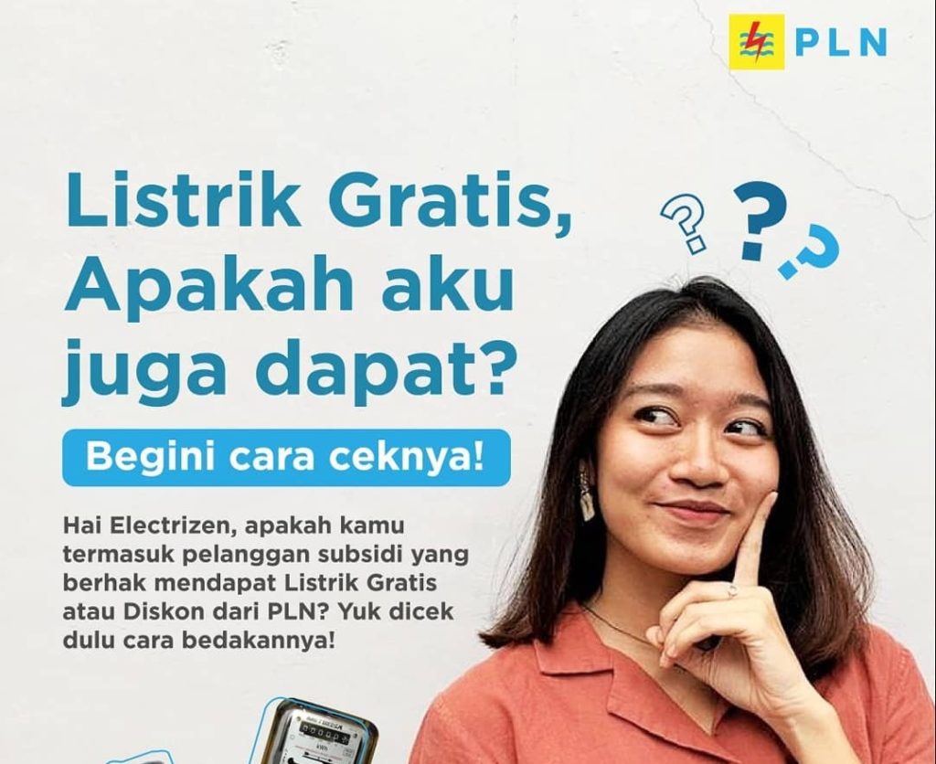 cara mengecek dapet token pln gratis atau listrik gratis