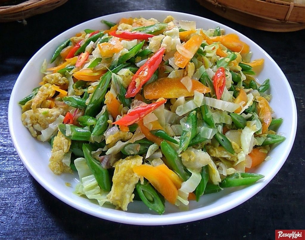 Telur Sayur Urak-Arik