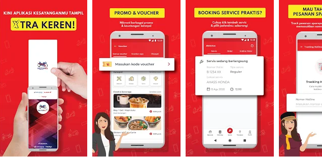 Aplikasi Service Online Untuk Kendaraan Motorku X