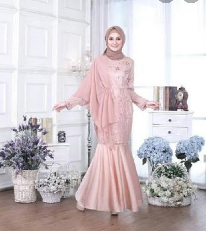 Kebaya duyung baju muslim wanita terbaru