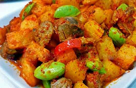 Kentang Balado Pete