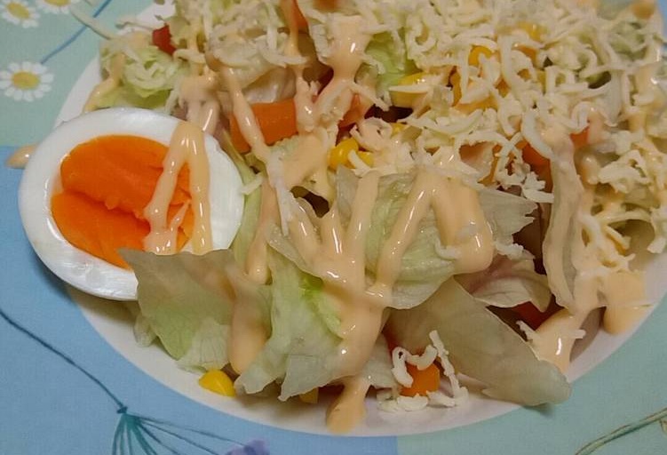 Menu Sahur Praktis Salad Sayur