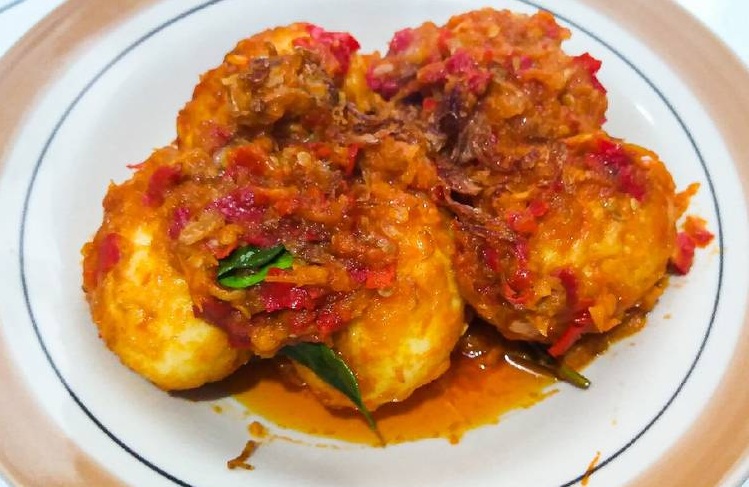 Telur Balado Menu Buka Puasa praktis dan sederhana