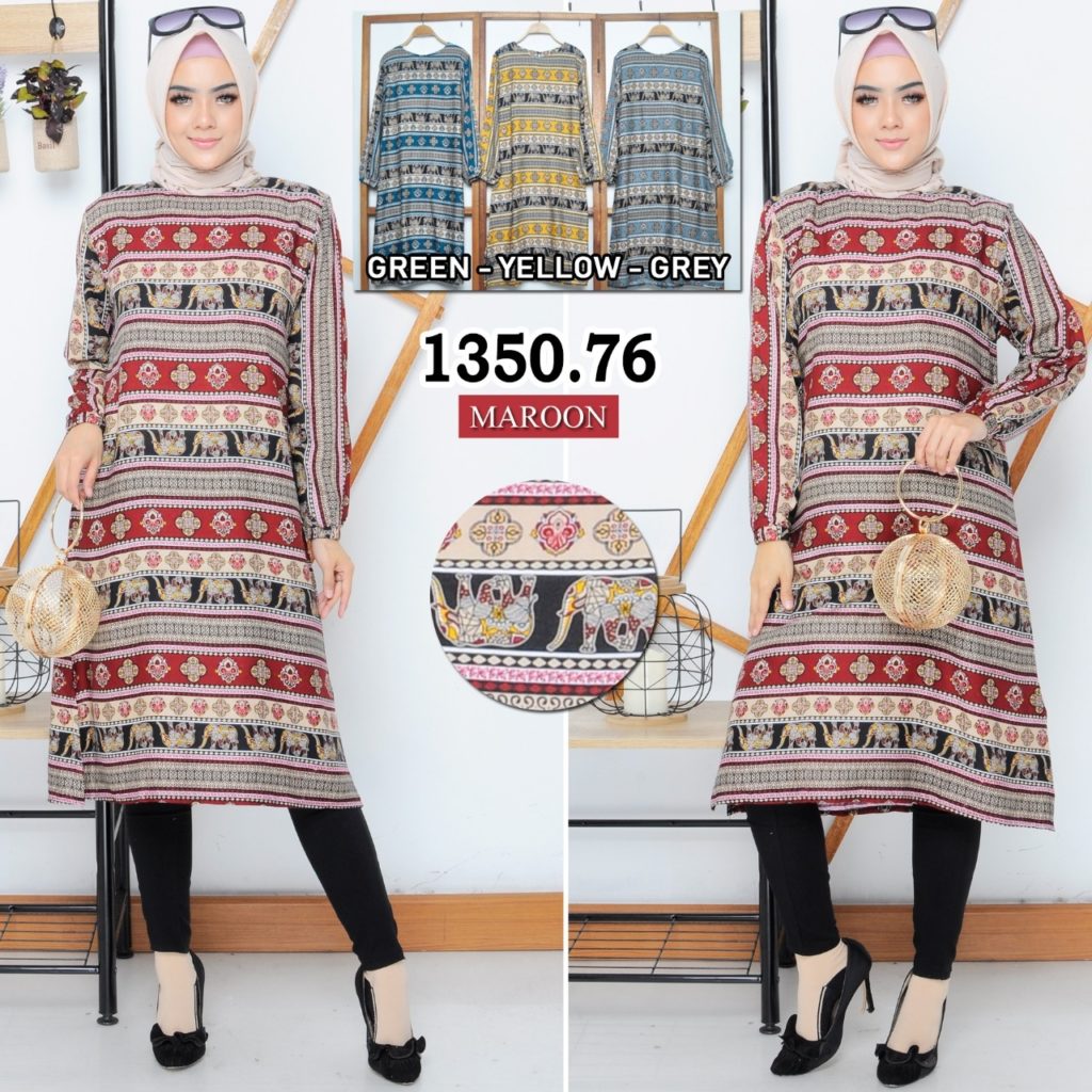 Tunik Motif Terbaru