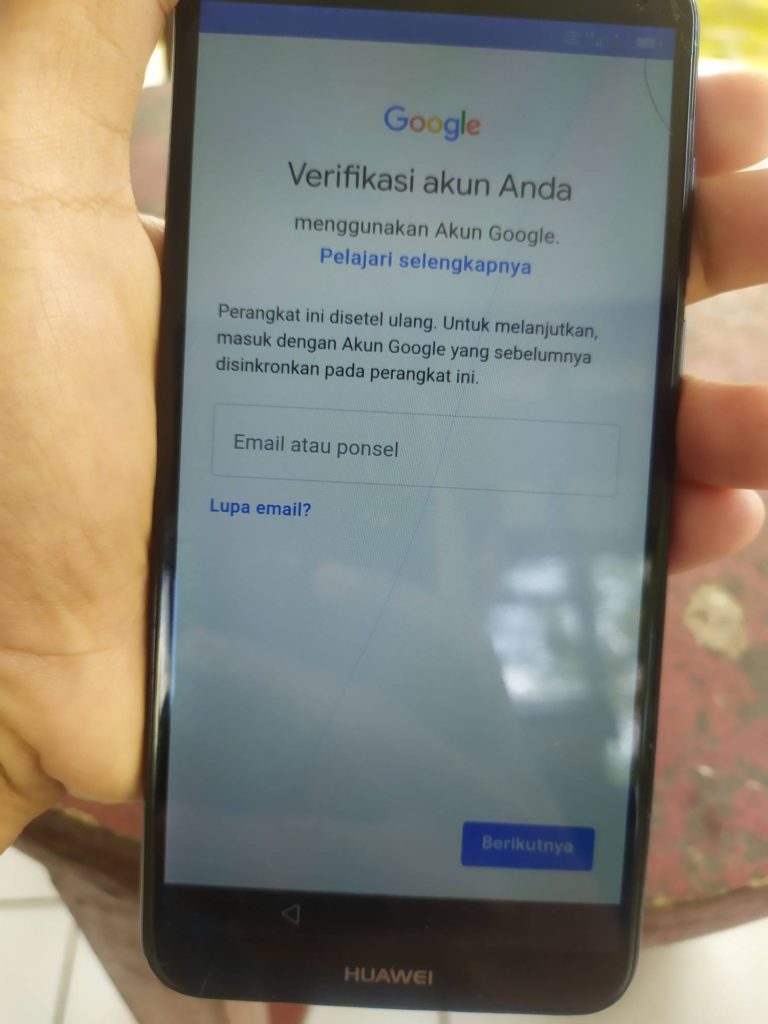 verifikasi hp