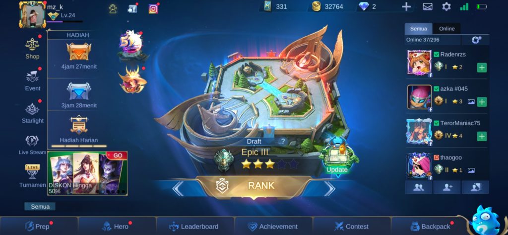 Cara Membeli Hero Mobile Legends dengan Battle Poin