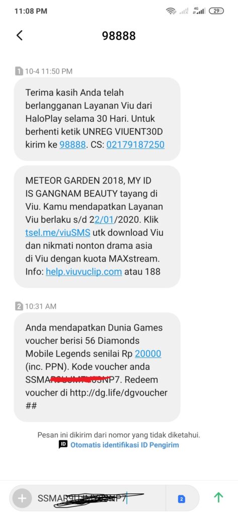 Cara Redeem Voucher Game Mobile Lagends dari Dunia Games