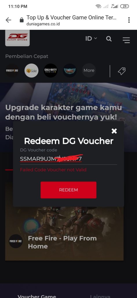 redeem voucher games