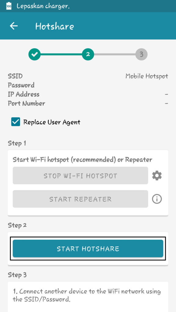 Hotspot dari Hp Tanpa root