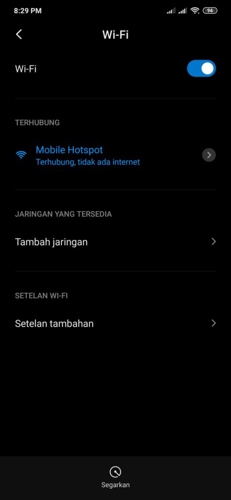 cara menerima internet gratis dari hotspot Http Injector