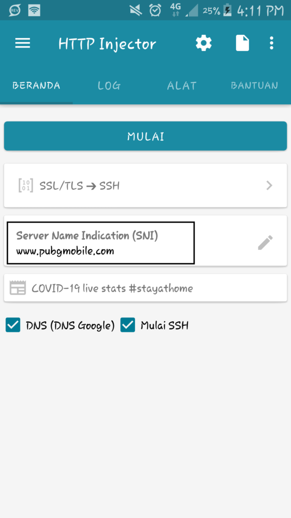 Cara Mudah Membuat Config Http Injector Untuk Mengubah Kuota GamesMax Menjadi Kuota Utama