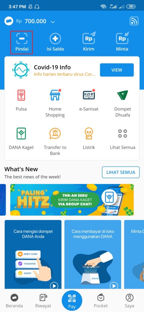 Cara Deposit Saldo Kioser dengan Aplikasi Dana