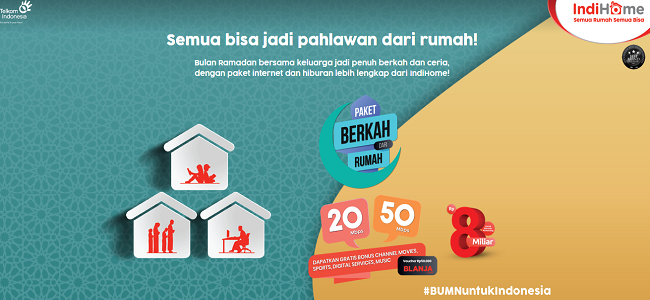 Indihome Paket Internet Rumah Unlimited