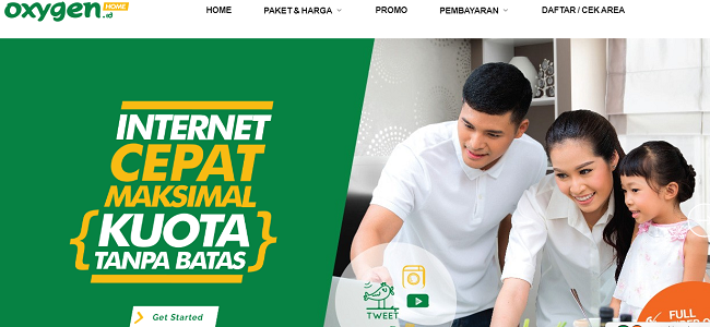 Paket Internet Rumah Oxygen Home