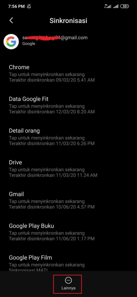  Cara menghapus akun gmail dari android