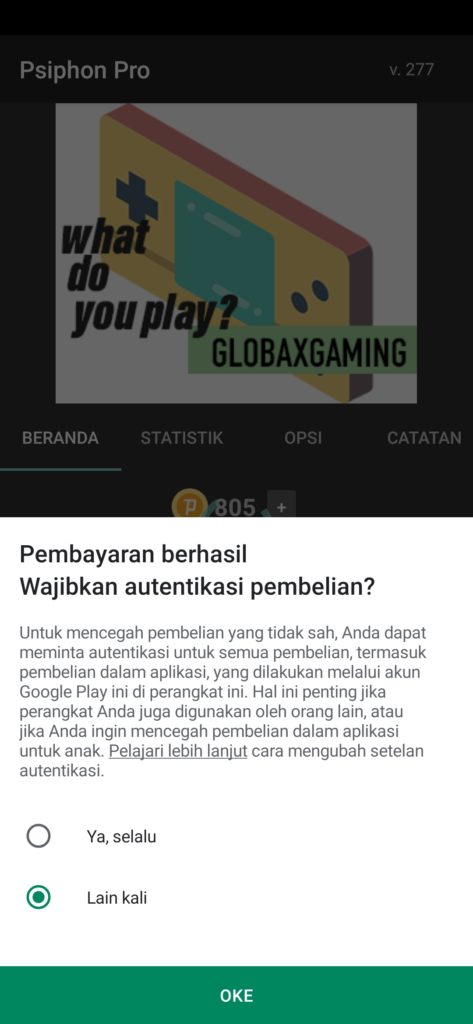 Aplikasi Psiphone Pro