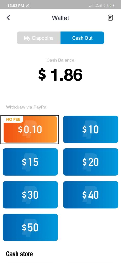 penarikan dollar Clipclaps