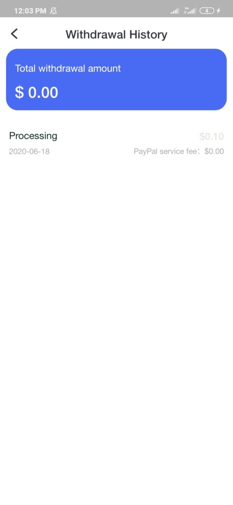 Dollar paypal dari Aplikasi ClipClaps